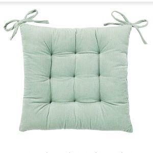 Kids Floor/Chair Cushion with Ties-Mint Green